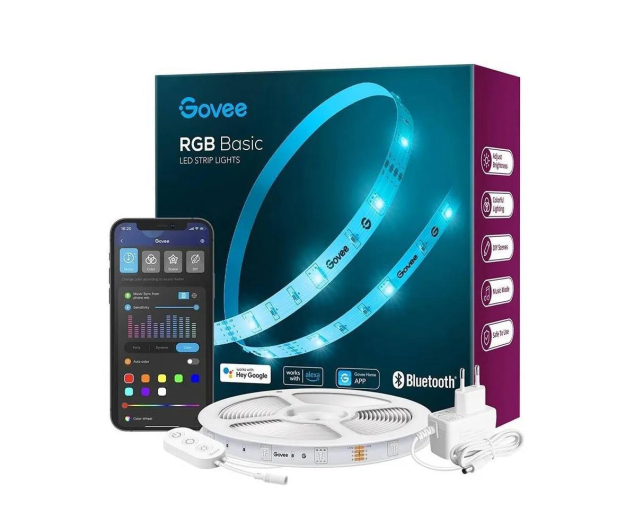 Govee H615A Taśma LED WiFi RGB (5m) - 1266357 - zdjęcie